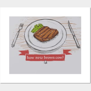 How Now Brown Cow? Posters and Art